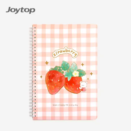 Wholesale Strawberry Bear Spiral Notebook Joytop 3992