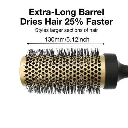 Ceramic Long Barrel Round Brush Heat Resistant