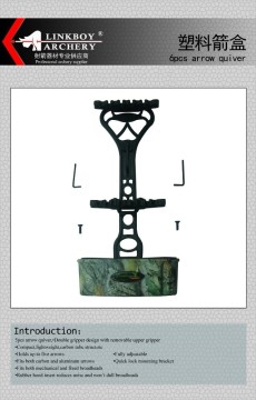 New Linkboy factory price LBC022-2A 6pcs arrow quiver archery arrow for hunting