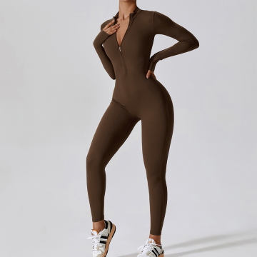 Women's Athletic Bodysuits: Stylish and Functional Workout Rompers for Fitness, Cycling, and Gym Use