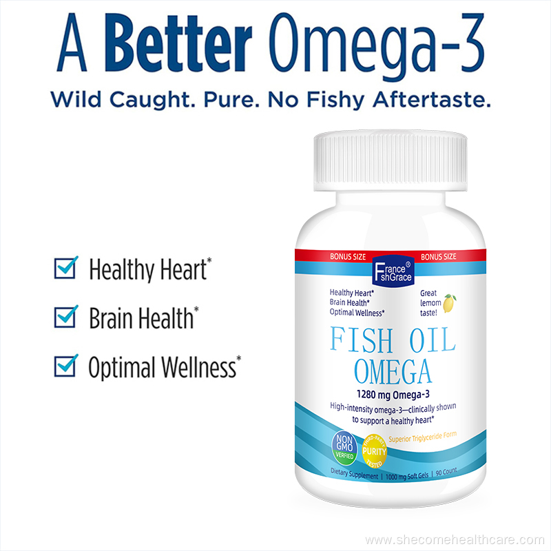 fish oil supplement Antioxidant Health omega 3 softgels