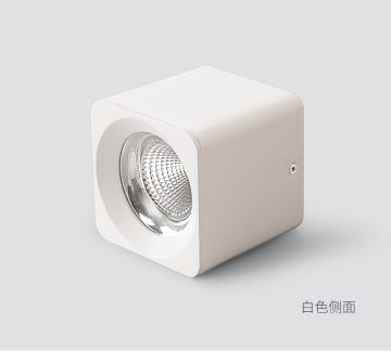 White Black Square COB LED Downlight for Home, Corridor, Hotel, Shop (10W-40W)
