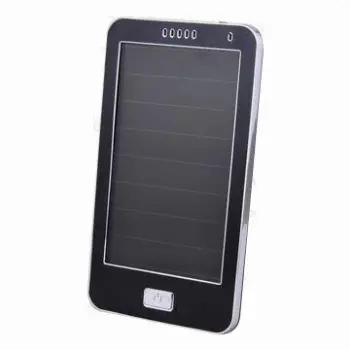 Solar Power Bank, 4,500mAh Real Capacity/Double USB Output/Used for iPhone/iPad/Mobile/Tablet PC