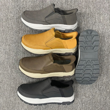 Mens Casual Comfortable Running Shoes Cushioned Slip-On for Outdoor Athletics