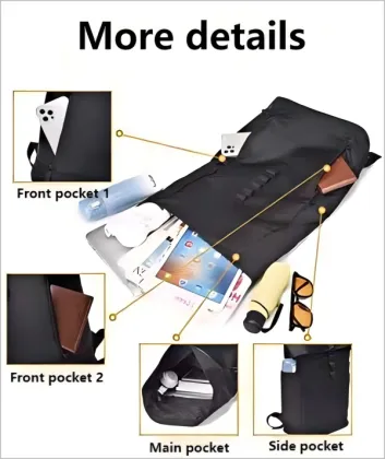 Waterproof Roll-Top Laptop Backpack