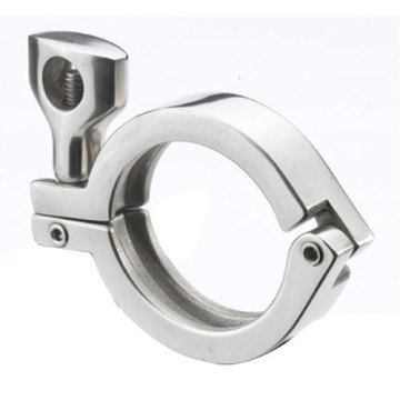 25mm to 38mm Stainless Steel SS 304 Tri Clamp Sanitary Single Pin Clamp Ferrule
