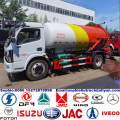 Dongfeng 4x2 5000l camión de succión de aguas residuales