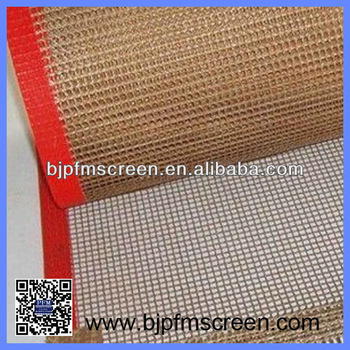 PTFE teflon coated mesh fiberglass fabric