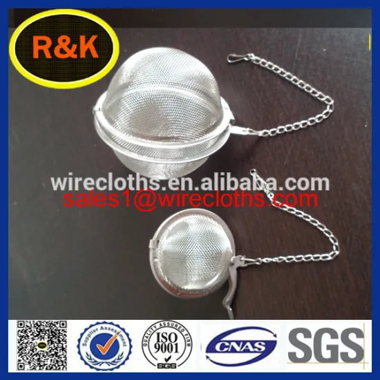 Flavoring Spice Stainless Steel Tea Mesh Ball Filter