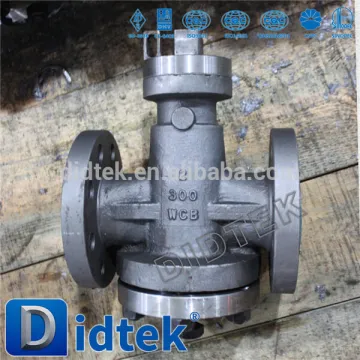 Inverted Pressure Balance Lubricated Plug Valve