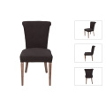 Dining Chairs Simple Back Natural Oak Wood Dining Chair Supplier