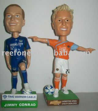 Soccer bobble head