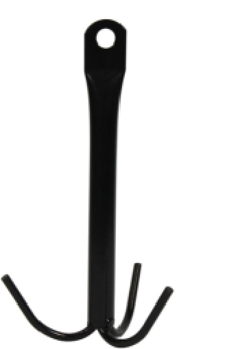 Anchor Three Hooks Saddle Rack
