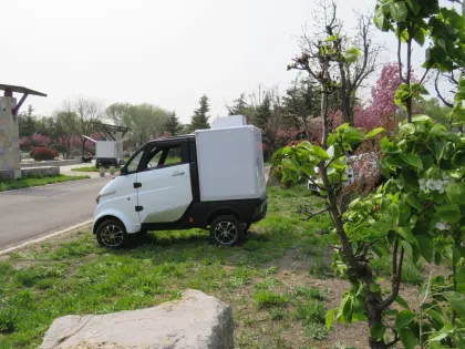 Kfc Food Delivery Van with Insulated Boxes