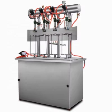 4 Heads Carbonated Beverage Filling Machine: Soda and Beer Bottle Filler