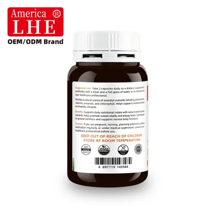 Shecome Spirulina Capsules Immune System Support