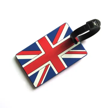 national flag PVC luggage tag
