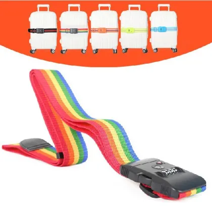 TSA Luggage Ribbon Belt Digital lock for International Travel