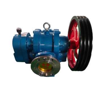 High Viscosity LCW Type Roots Oil Pump for Fuel Oil and Heavy Oil Transfer with Pulley