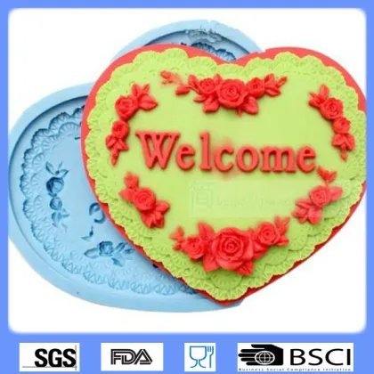 Nice Silicone love soap mold,handmade soap mold