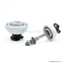 55-7 Elektrické porcelánové keramické izolátory kolíkového typu