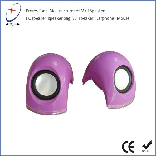 fashion portable 2.0 USB bass computer speaker for ipad ipod mp3 tablet laptop