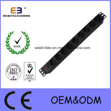 German Power Strip for Rack