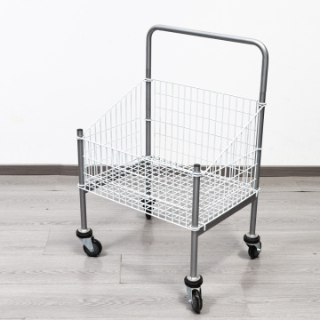 Special Four-Wheeled Folding Metal Push Cart