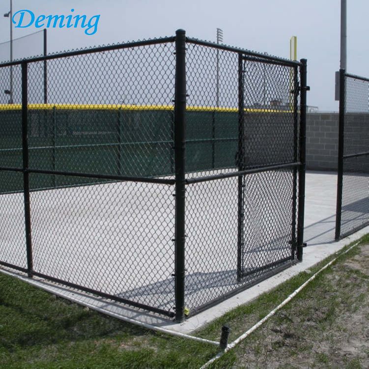 Vinyl Coated Woven Hurricane Chain Link Cyclone Fence