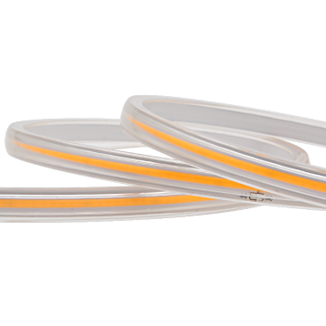 3-Year Warranty Waterproof COB LED Light Strip, 1500lm/m, 230V, 2700K-4000K, Silicone Extrusion