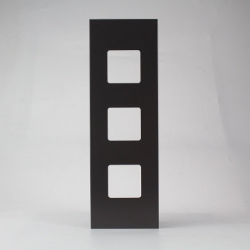 Cuboid Metal Pendulum Flip Clock