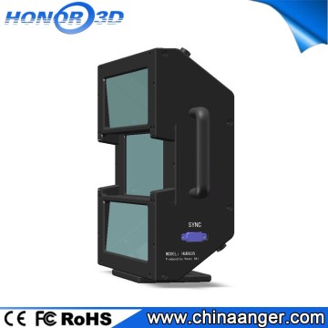 High efficiency cinema polarized 3d system