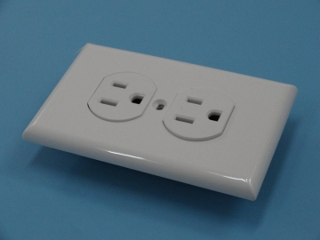 High Quality nema 5-15r/copper wall receptacle or outlet cover/duplex receptacle
