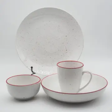 modern round dinner set,chinese tableware,luxury porcelain tableware