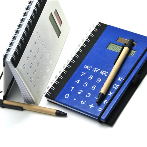 Hardcover Excutive Notebook with Calculator