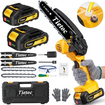 F.Easy.D Customization Cordless Power Chain Saw Portable Electric Chainsaw