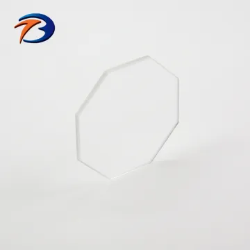 30mm 80mm MgF2 Window UVC Glass Protective Window