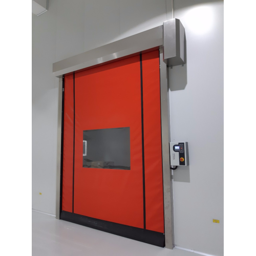 Electric Speed Freezer Zip Cold Storage Curtain Door