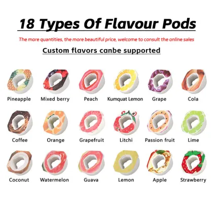 Factory Wholesale Flavored Scent Pods for Flavored Water Bottles