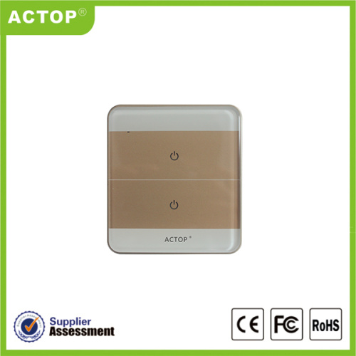 Commutateur en verre tactile Zigbee