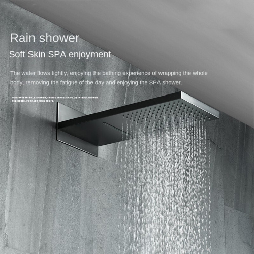 Hot Cold Rainfall Three Function Brass Concealed Shower