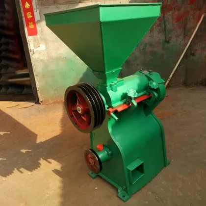 Grain Processing: Corn Peeling and Grits Making Machine