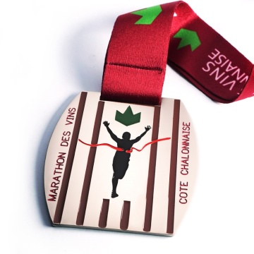 Sublimation Sport Medal Snowflake Race Triathlon Metal μετάλλιο