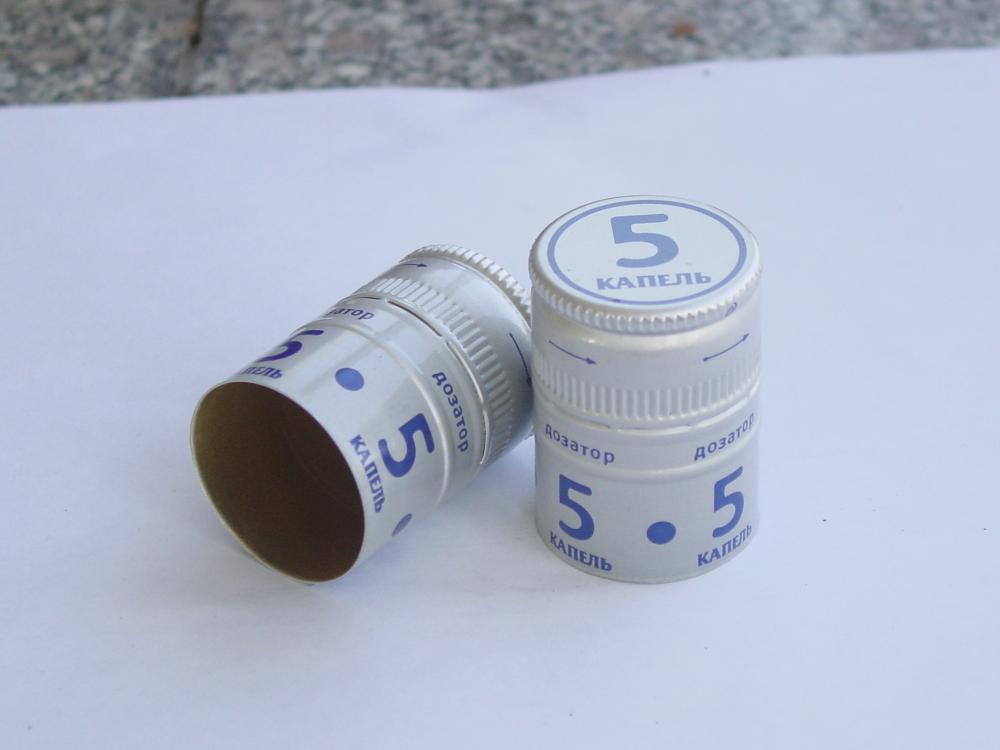 Fermetures non rechargeables de 31,5x50 mm