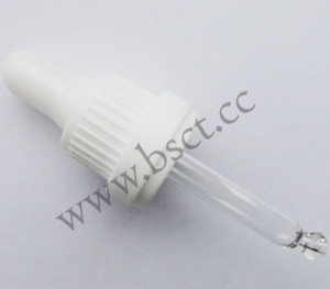 Tamper Evident Glass Dropper for euro bottle