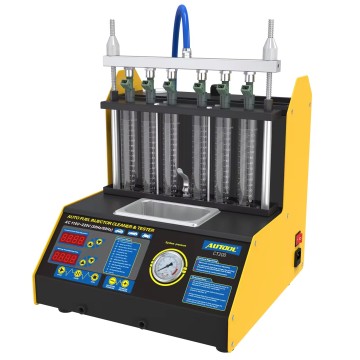 Autool CT200 Ultrasonic Cleaning Machine - Electronic Tool for Fuel Injector Testing