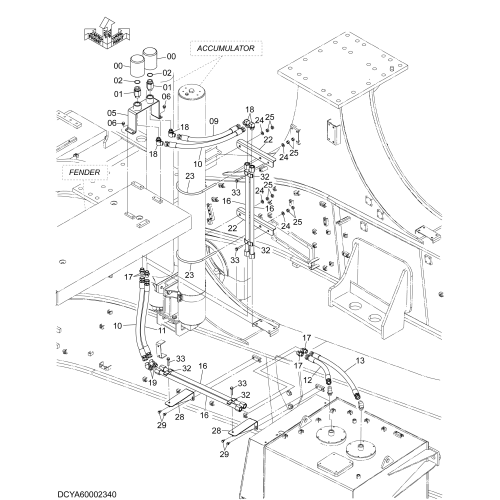 4723741 4703189 4701259 filters for mining truck
