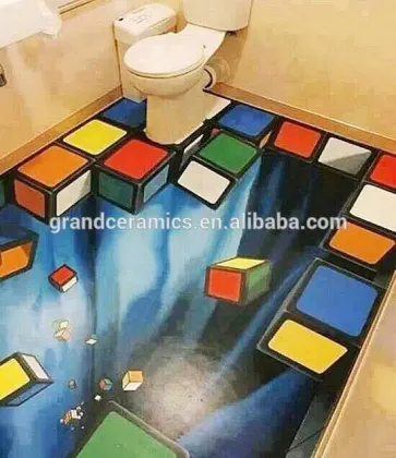 2015 new popular design 3 d floor tiles