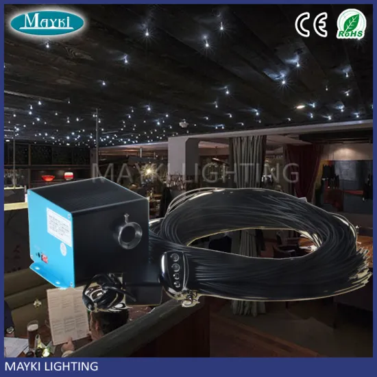 LED fiber optic projector for spa room and salt room star ceiling light decoration