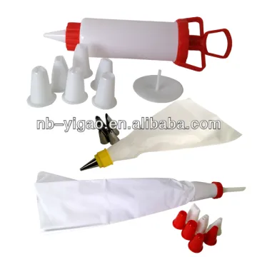 cake decorating pen icing syringe with ice bag and nozzles icing pen